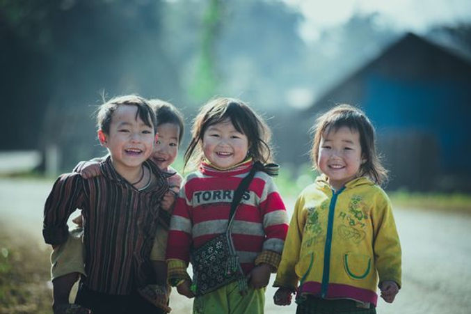 trẻ e ở những vùng núi cao