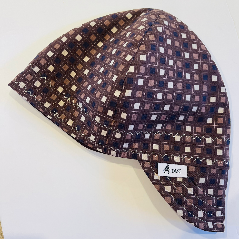 READY TO SHIP- brown squares