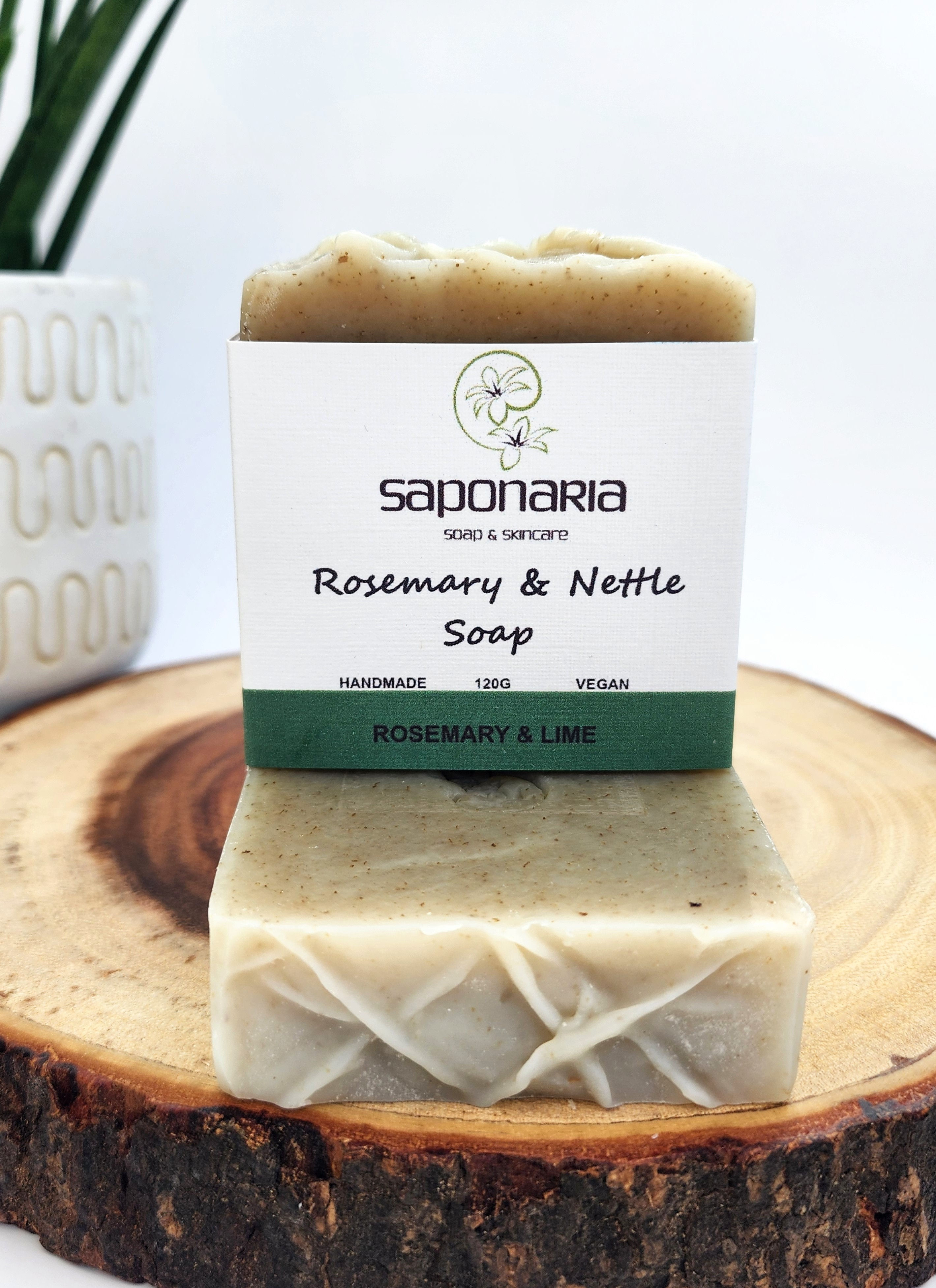 Rosemary & Nettle Botanical Soap Bar 120g
