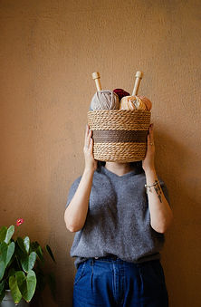 Angela, crocheteira