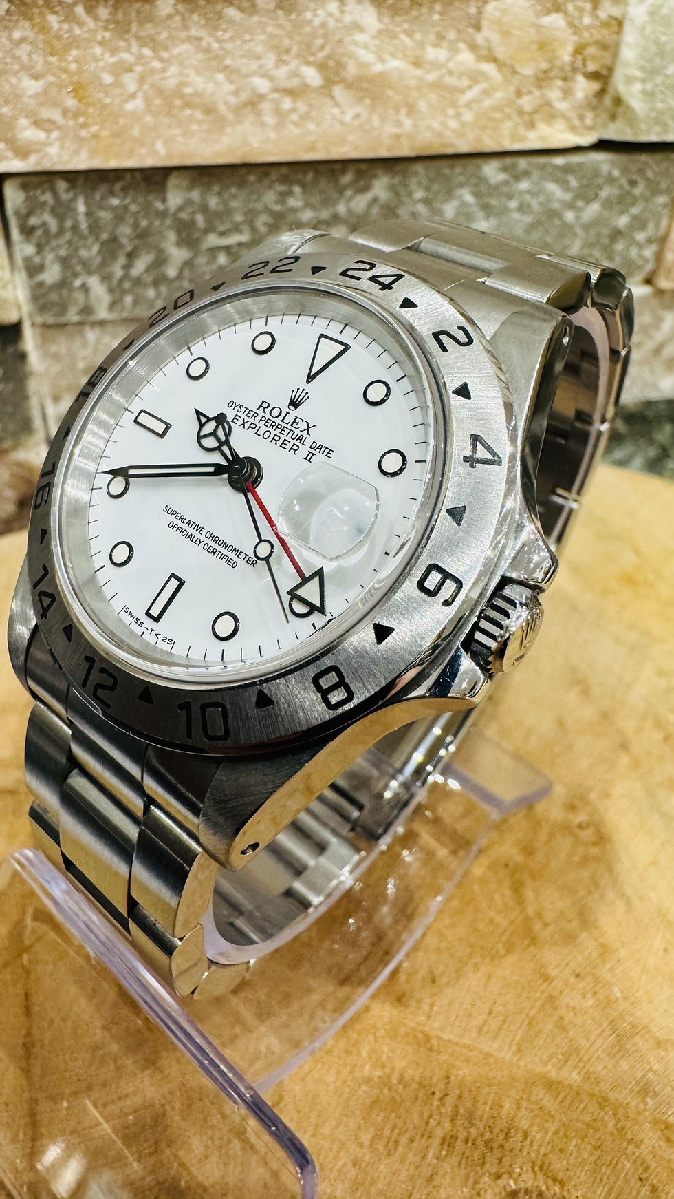 Miniature : ROLEX EXPLORER II 16570 POLAR