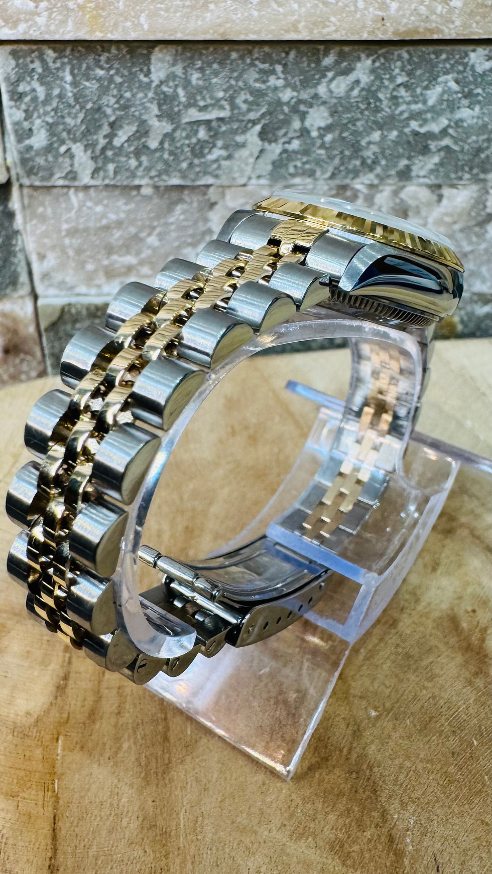 Miniature : ROLEX LADY-DATEJUST 69173 VIGNETTE BLUE