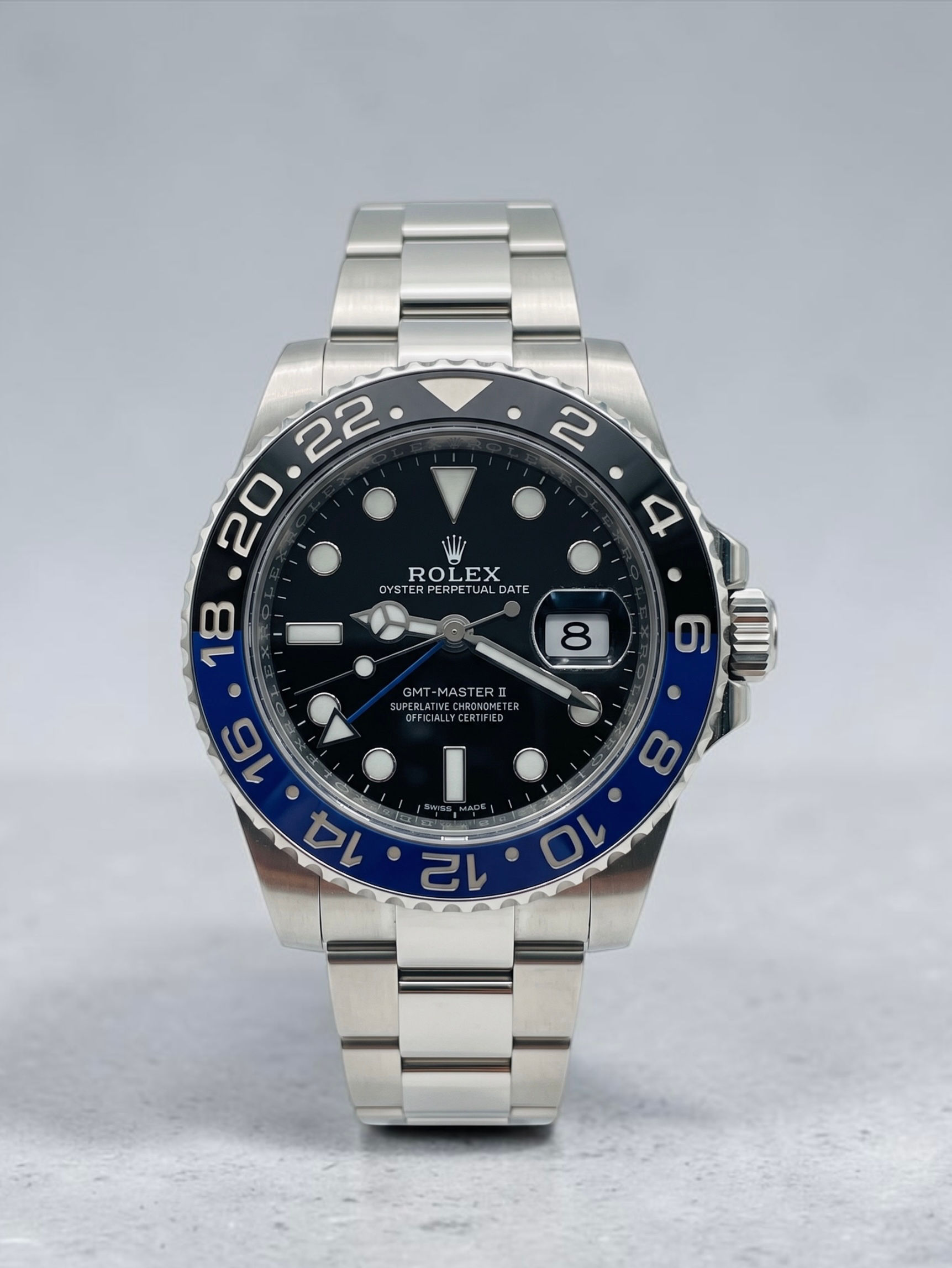 ROLEX GMT MASTER II 116710BLNR BATMAN