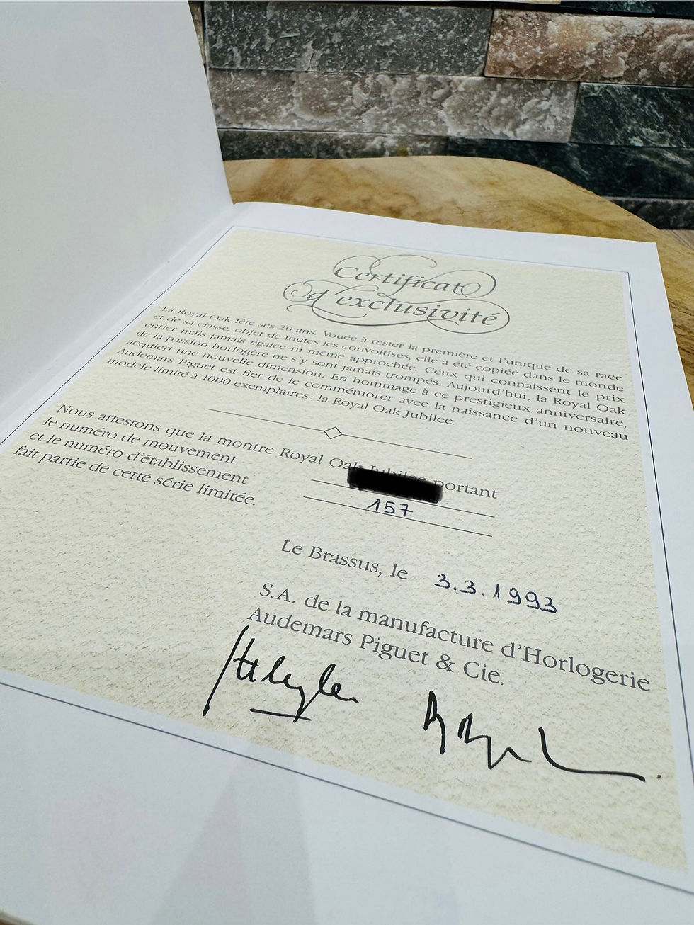 Miniature : AUDEMARS PIGUET ROYAL OAK JUBILEE 20TH ANNIVERSARY