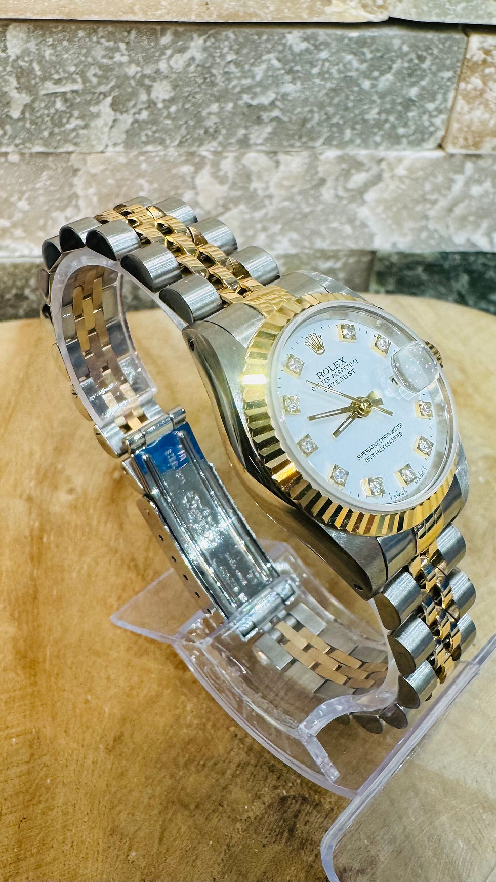Miniature : ROLEX LADY-DATEJUST 69173 DIAMONDS