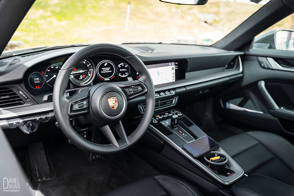 Porsche 911 Carrera 992 Interior