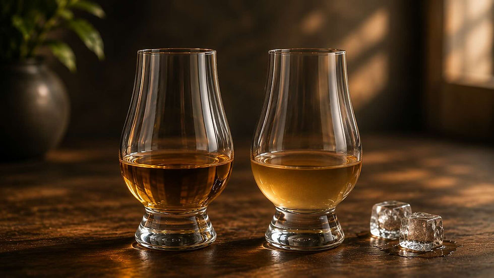 non-chill filtered whisky