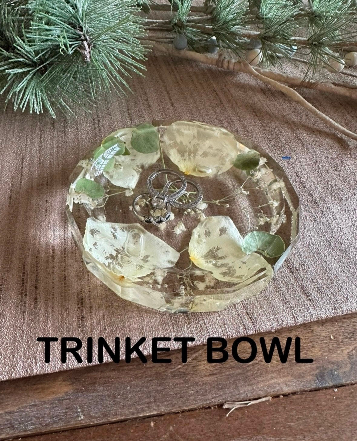 Resin Trinket Dish