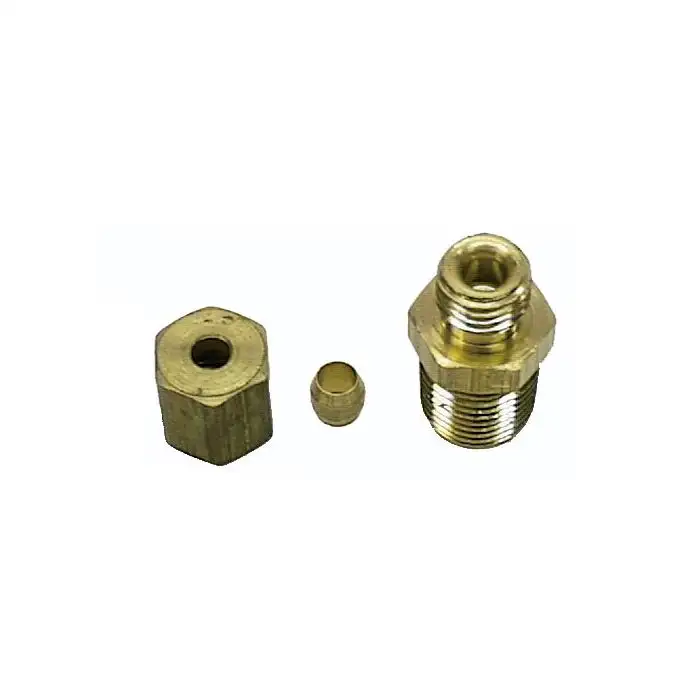 67-69 Camaro Console Oil Pressure Gauge Block Fitt