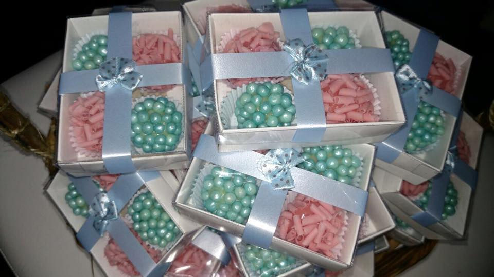 Caixa Lembrança com 4 doces