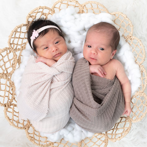 Photographe naissance - Rennes & Saint-Malo - Nathalie & Miguel - Jumeaux