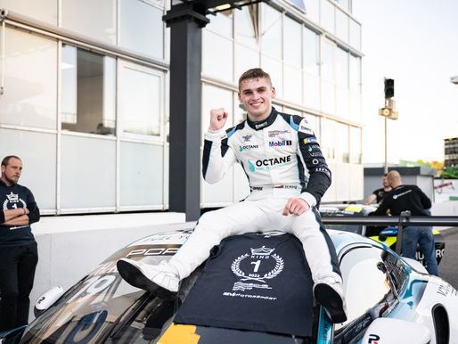 Harry King (Revs Motorsport) overall champion in the Porsche Carrera Cup Benelux 2022