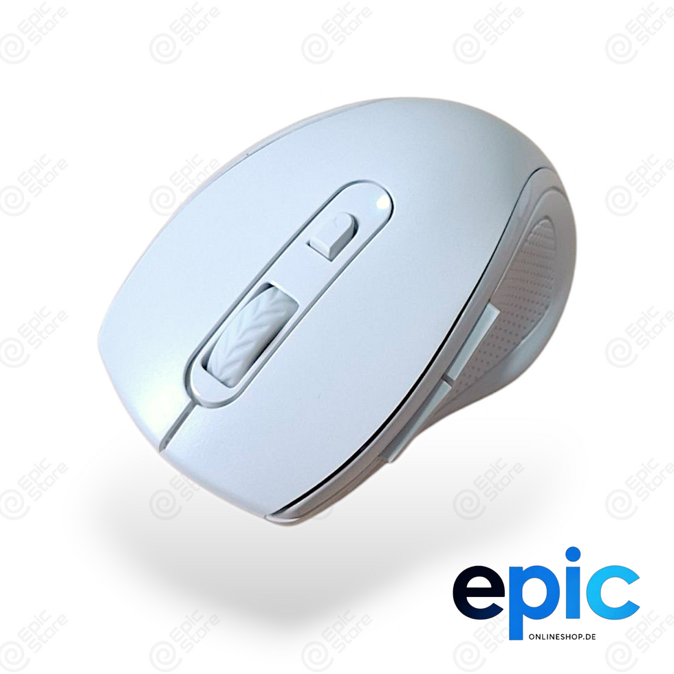 Ergonomische Funkmaus 1600 DPI – 6 Tasten, 2,4 GHz kabellos
