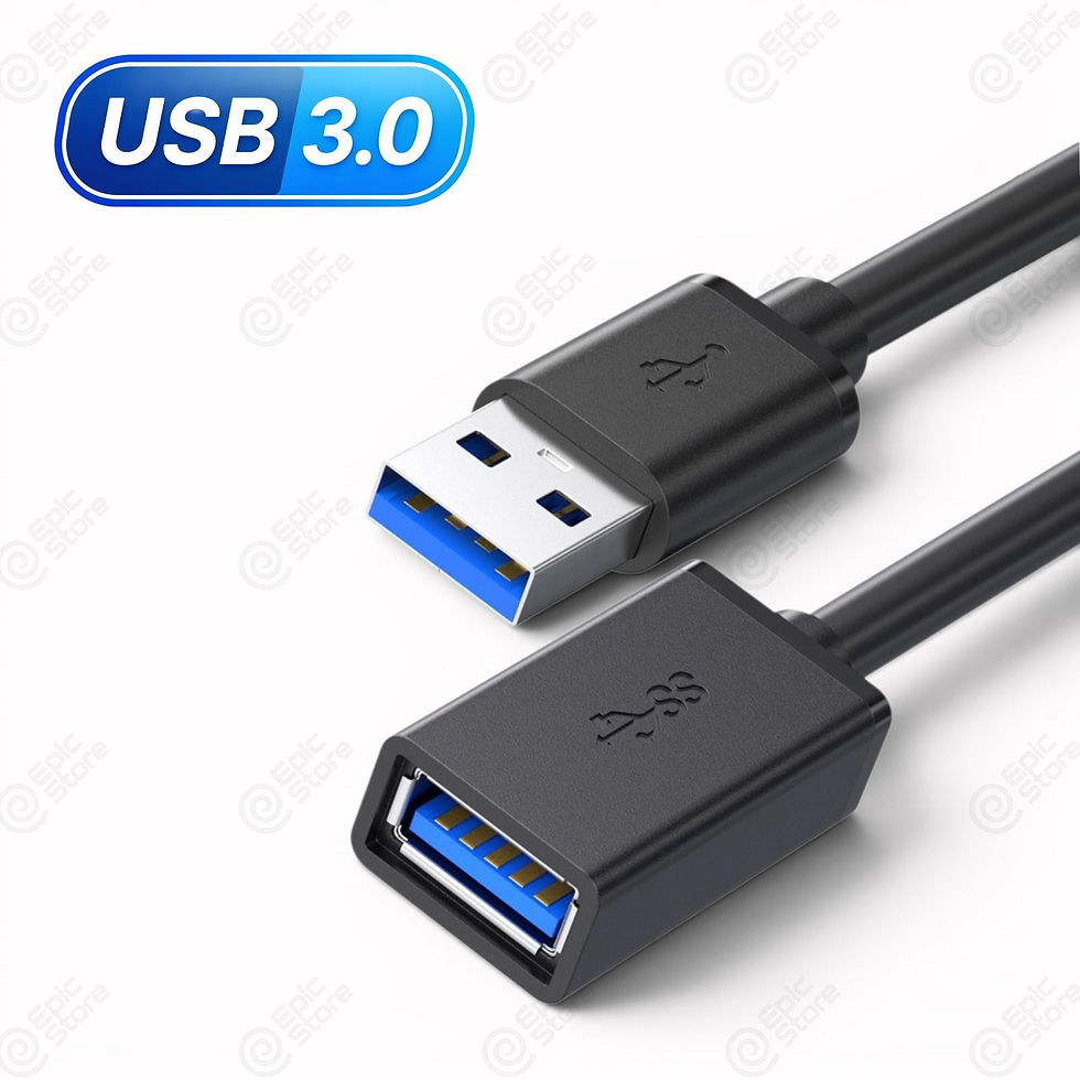 USB 3.0 Verlängerungskabel Typ-A – SuperSpeed 5 Gbps, 0,3 bis 5 m