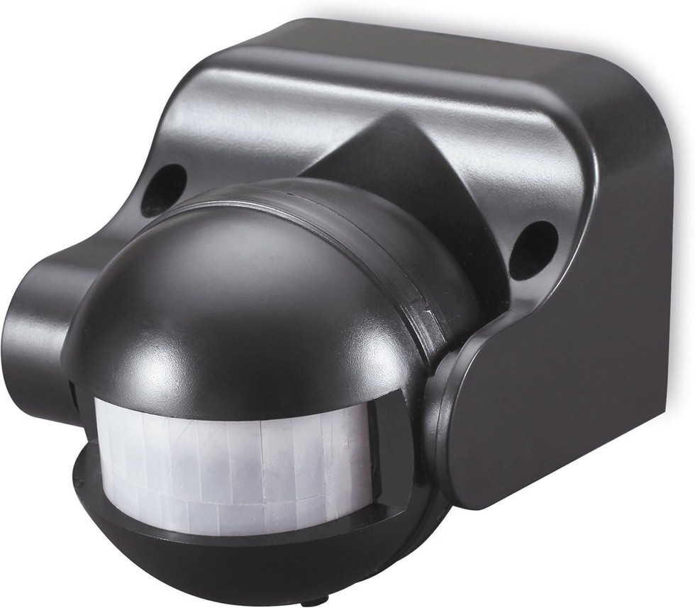 PIR Bewegungsmelder Infrarot 180° – 240V, IP44, Innen & Außen