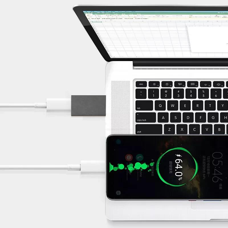 USB-A auf USB-C Adapter USB 3.1 (2er-Set) – OTG, Aluminium