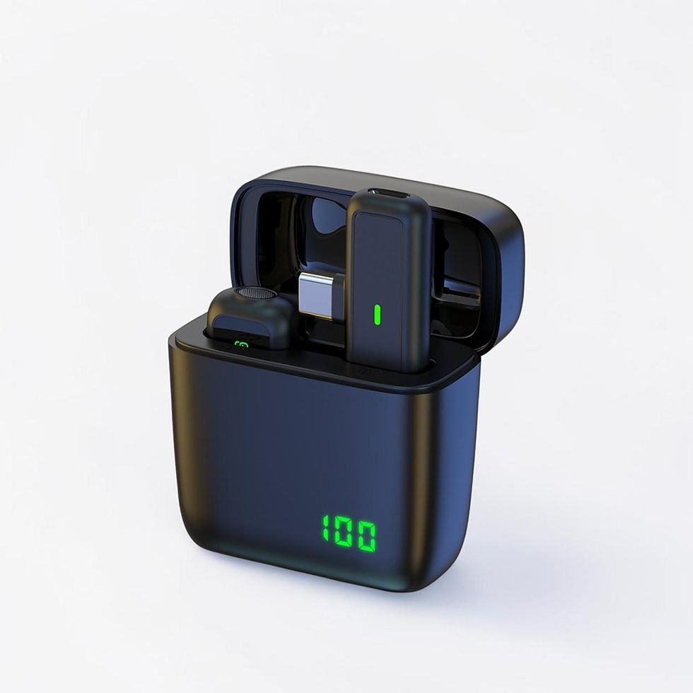 SX5 Wireless Lavalier Mikrofon mit Ladebox