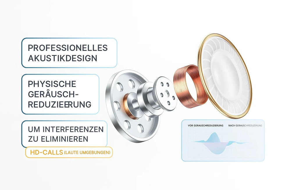TWS Pro 6 Bluetooth Kopfhörer · In-Ear · ANC · Touch-Control