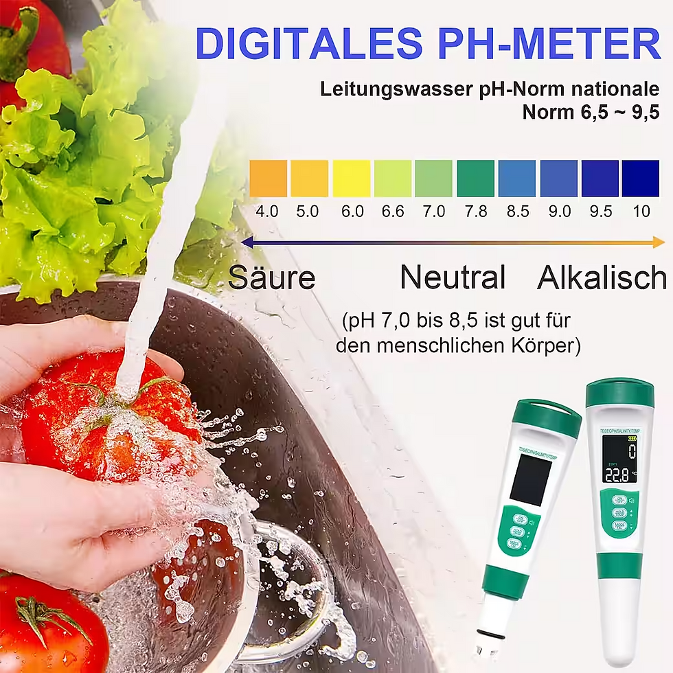 Miniaturbild: TDS Messgerät Wasserqualität Digital Tester