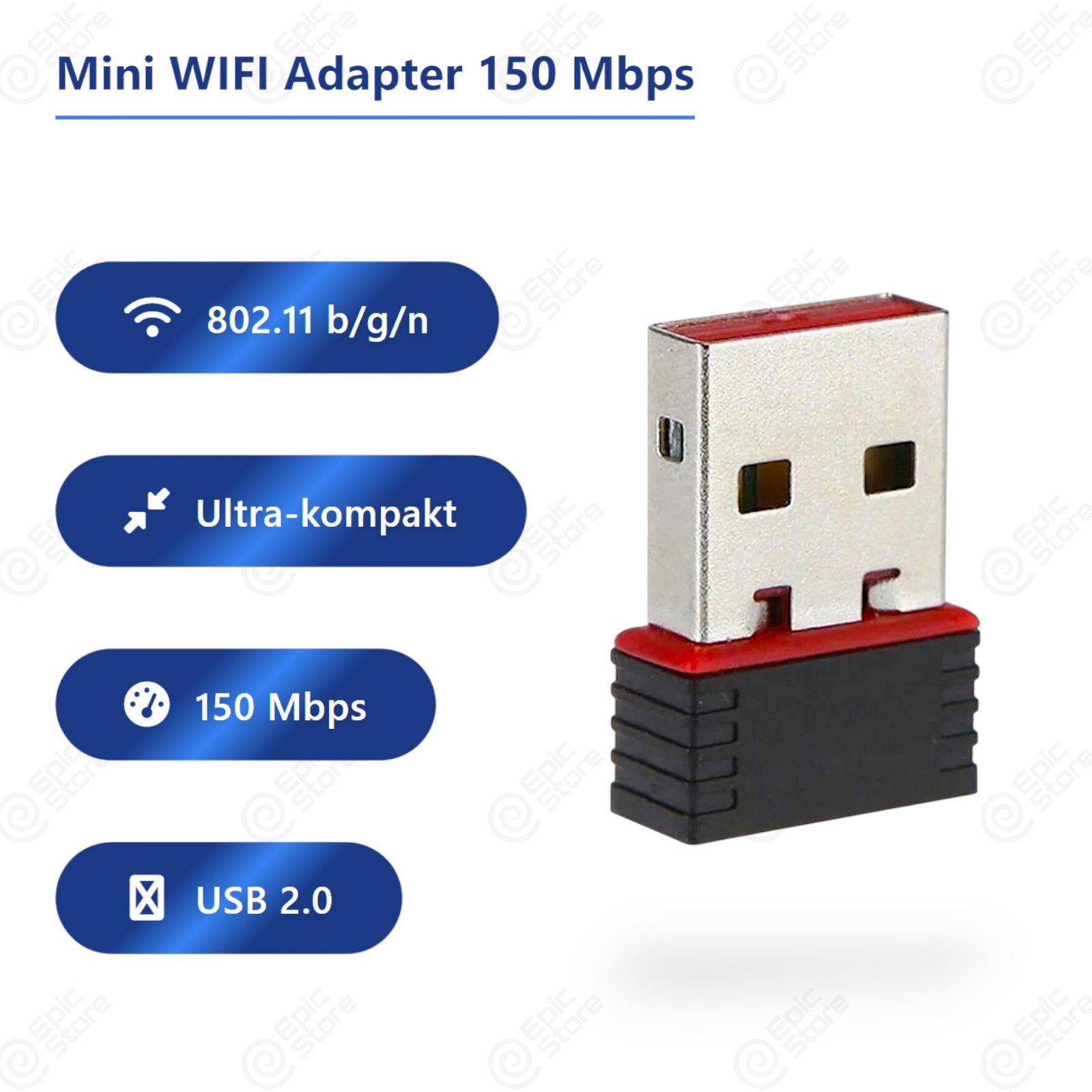 Mini Wireless WIFI USB Adapter 150 Mbps
