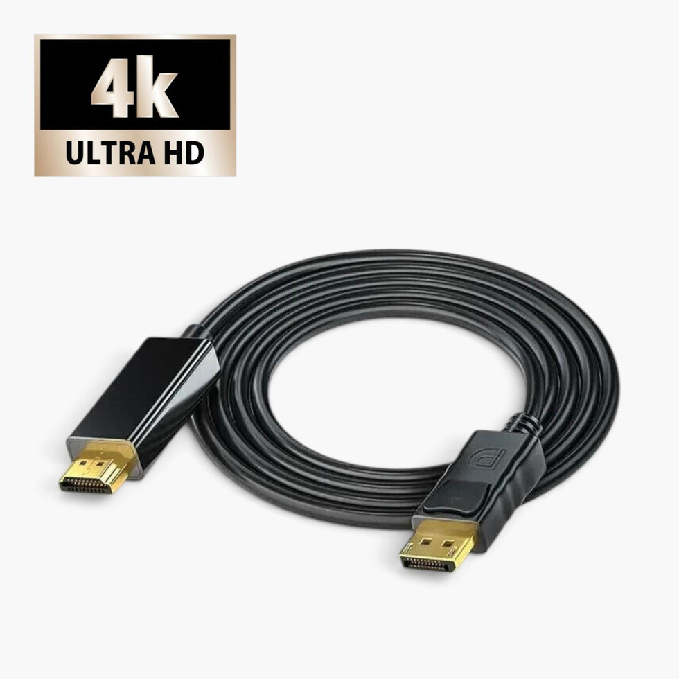 DisplayPort auf HDMI Kabel 1,8m – Full HD