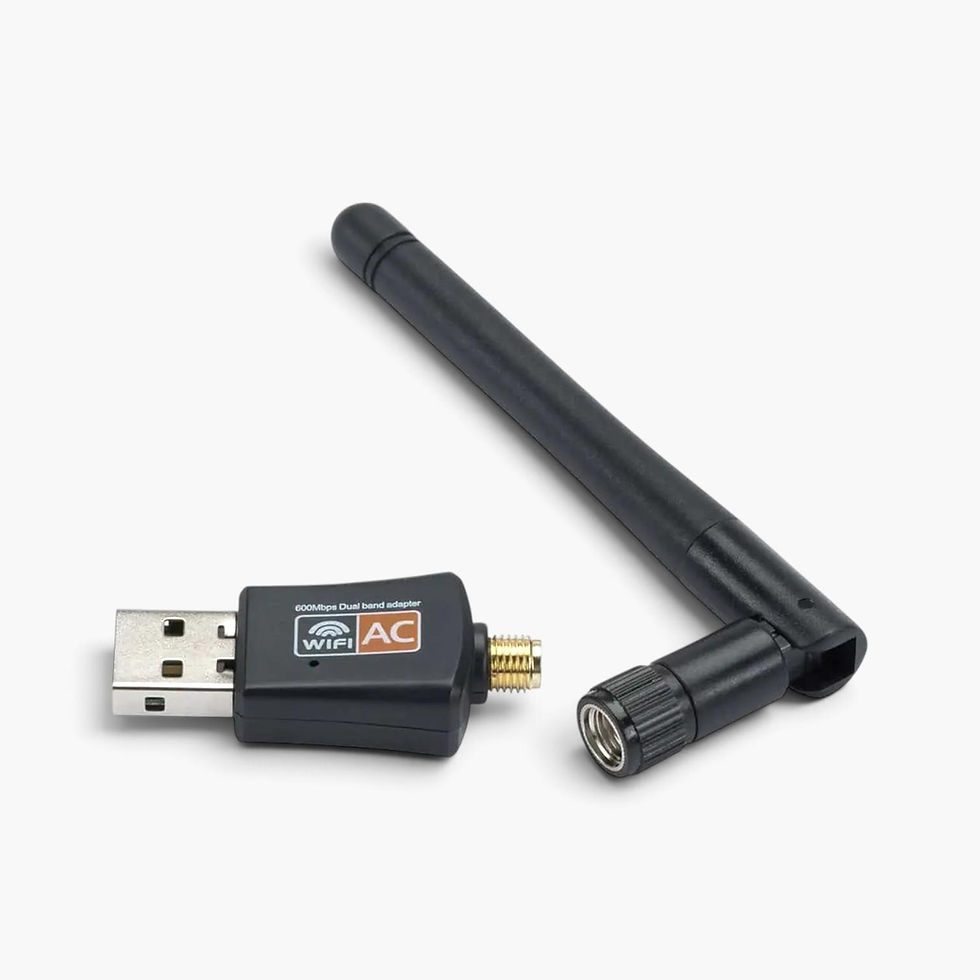 USB WLAN Stick 600 Mbps Dual Band mit externer Antenne – WiFi Adapter
