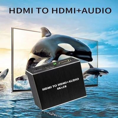 HDMI Audio Extractor & Converter · 4K Stereo