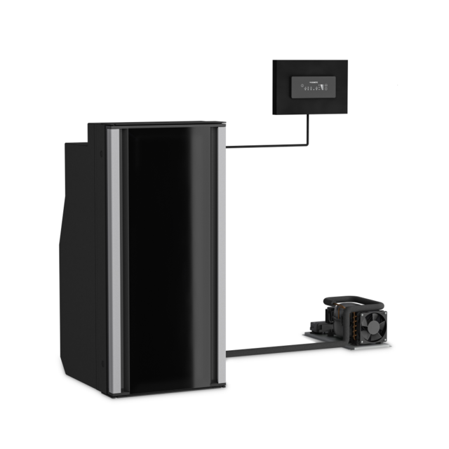 Kompressorkühlschrank , RC 10.4 M90, 90 l, schwarz