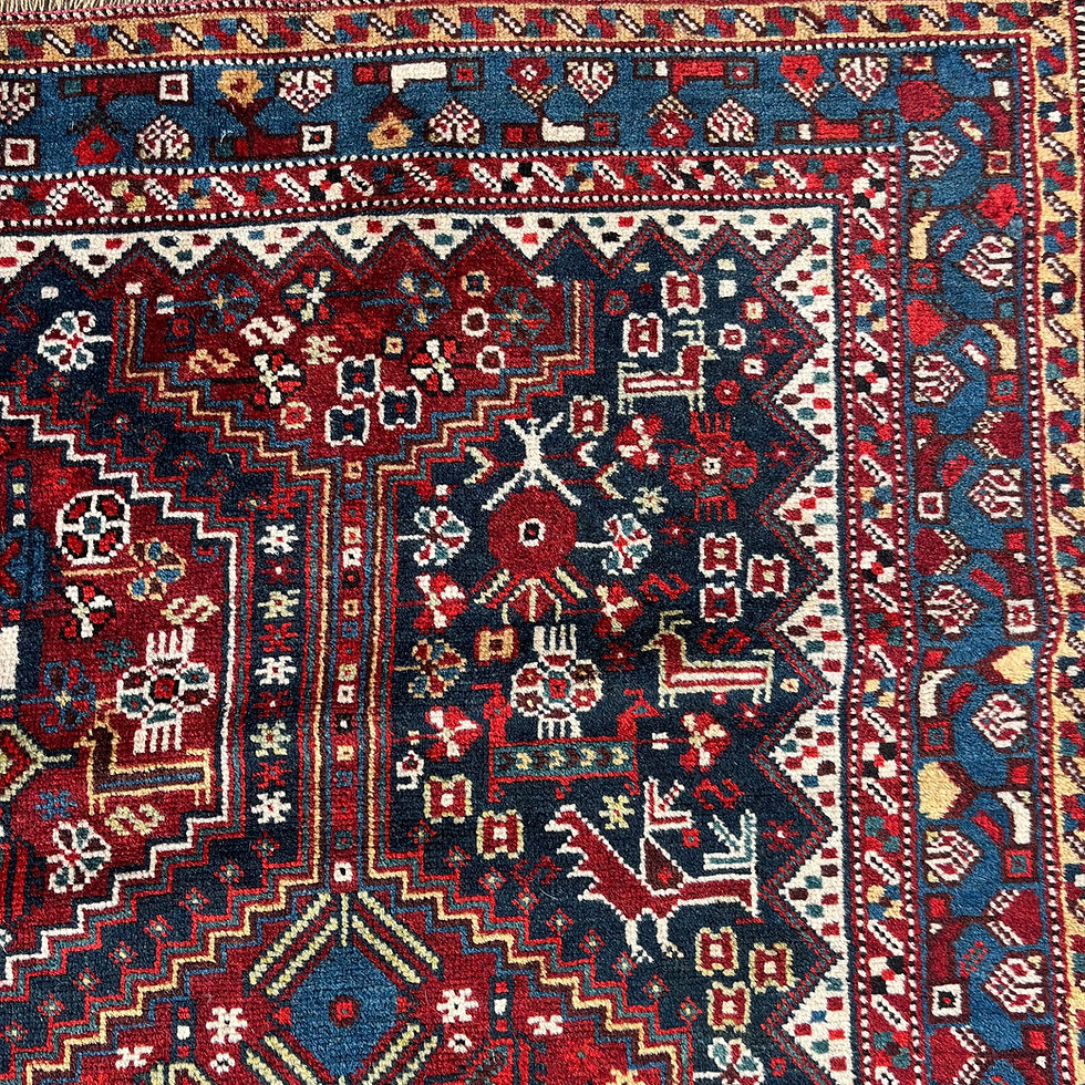Thumbnail: S.W. Persian Shiraz Circa 1900 147cm x 206cm
