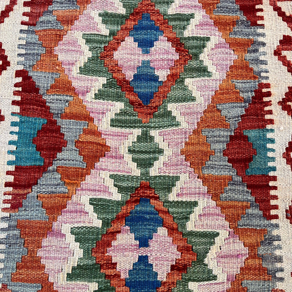 Thumbnail: AFG-9-10-10-25 Afghan Kilim