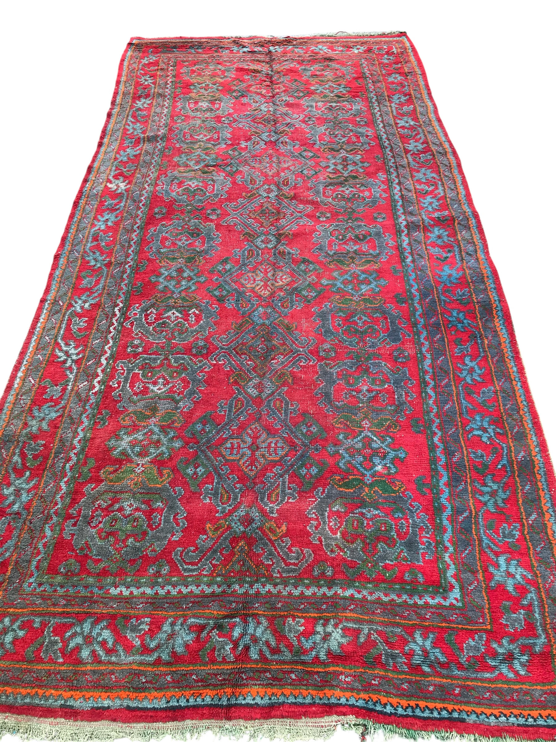 Antique Turkish Ushak 480 x 240cm