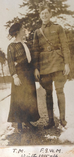 Torfrida Marchant with FGWM Winter 1915-16