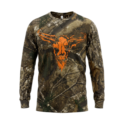 Chemise à manches longues camouflage arbre haute performance Chemise à manches longues camouflage arbre haute performance