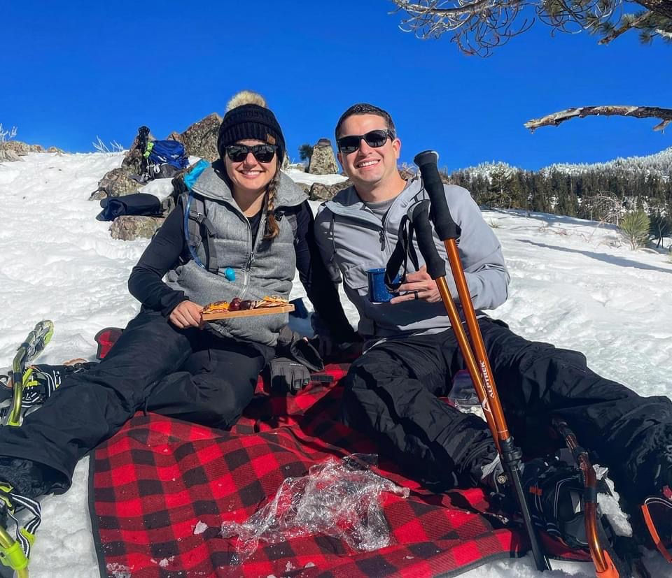 Tahoe Flume Trail Snowshoeing Experience
