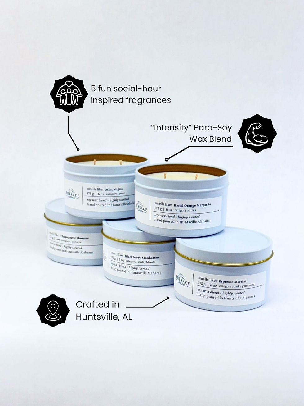 Thumbnail: Happy Hour Candle Flight