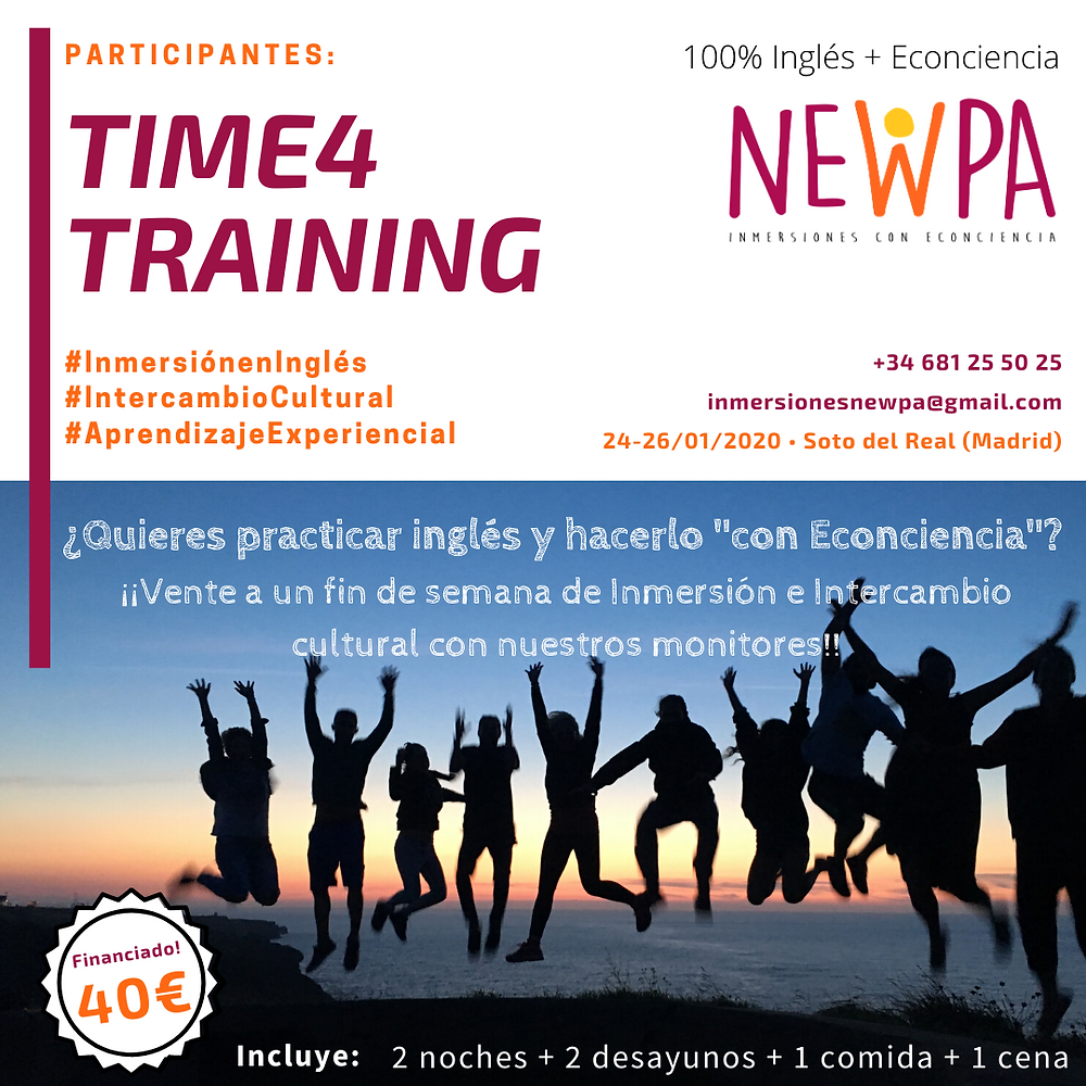 Immersion Weekend NewPa Fin de semana niños inglés