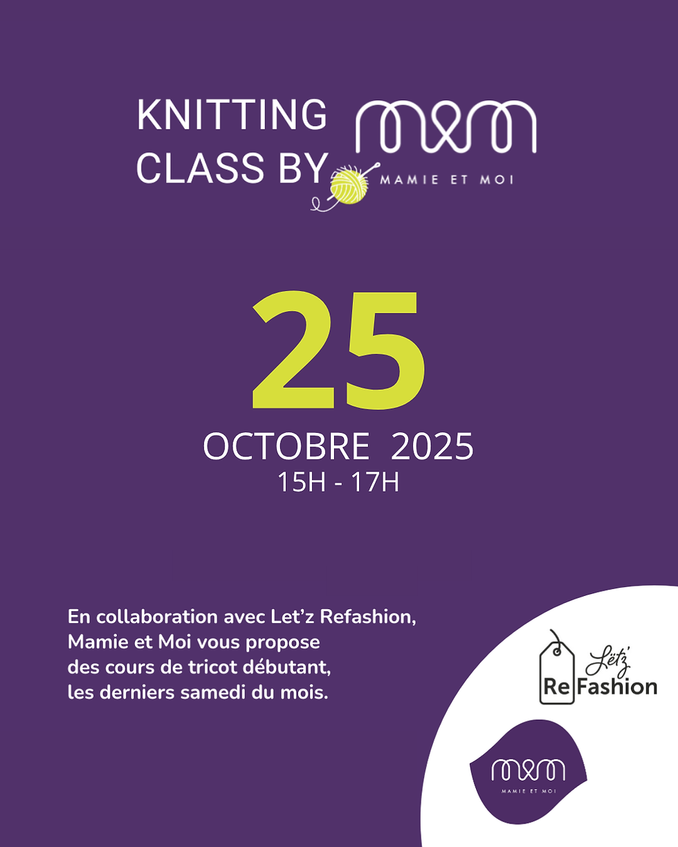 Atelier Tricot - Knitting Workshop