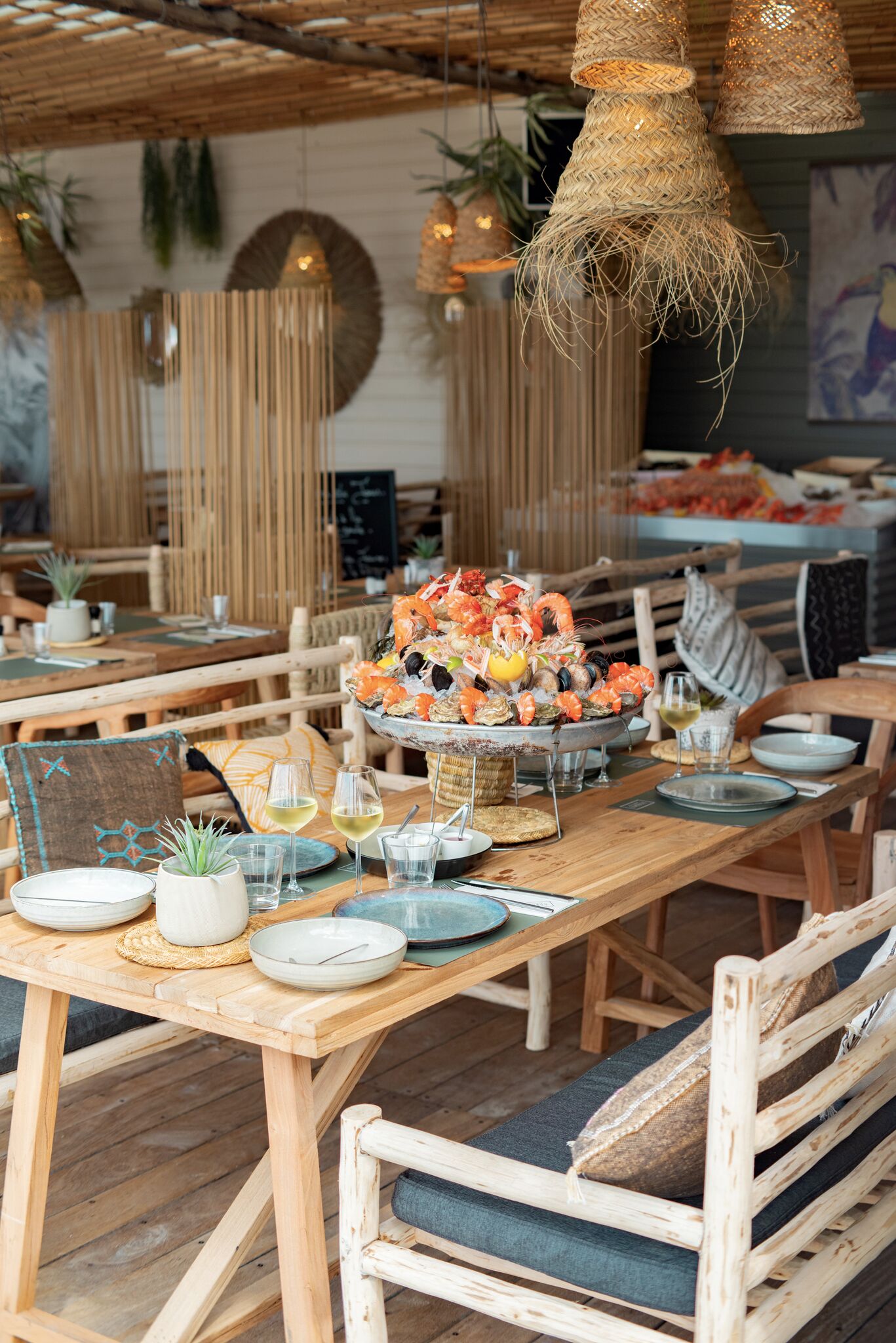 La Paillote Bambou Plage Privée Restaurant La Grande Motte