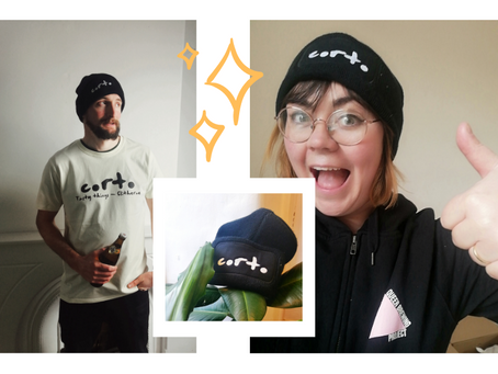 We’ve got Merch! Hats and T-Shirts! Actual Corto Merch!