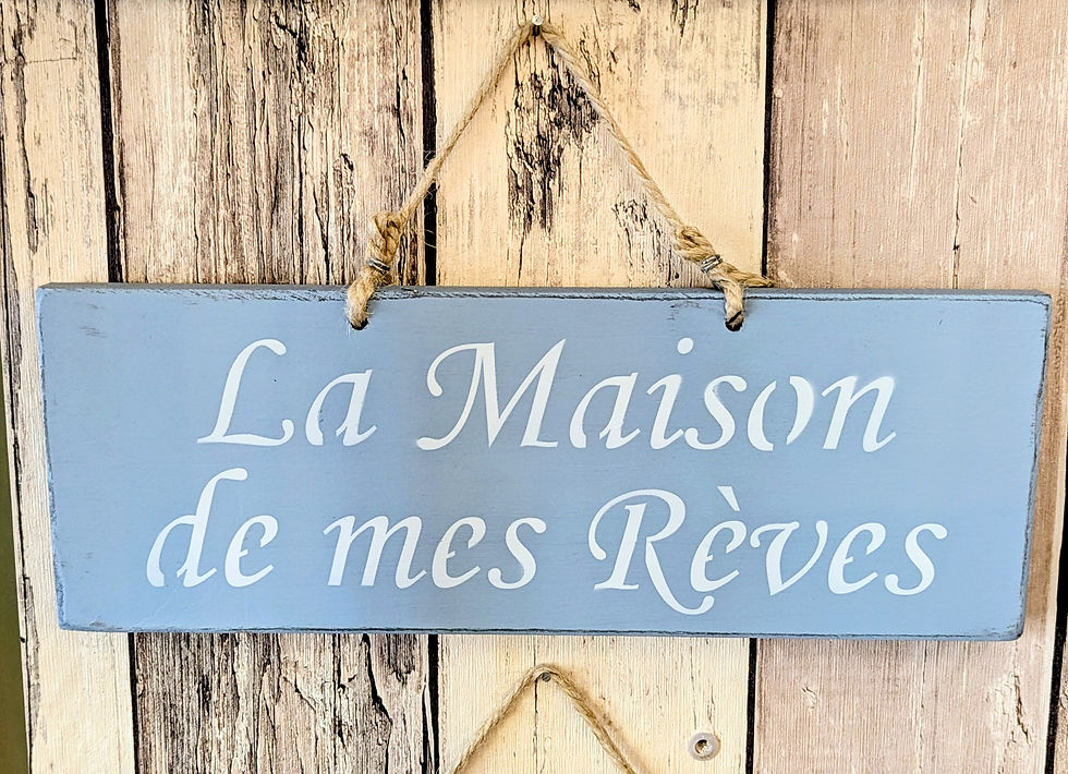 Miniature : Pancarte La Maison de mes Rêves 