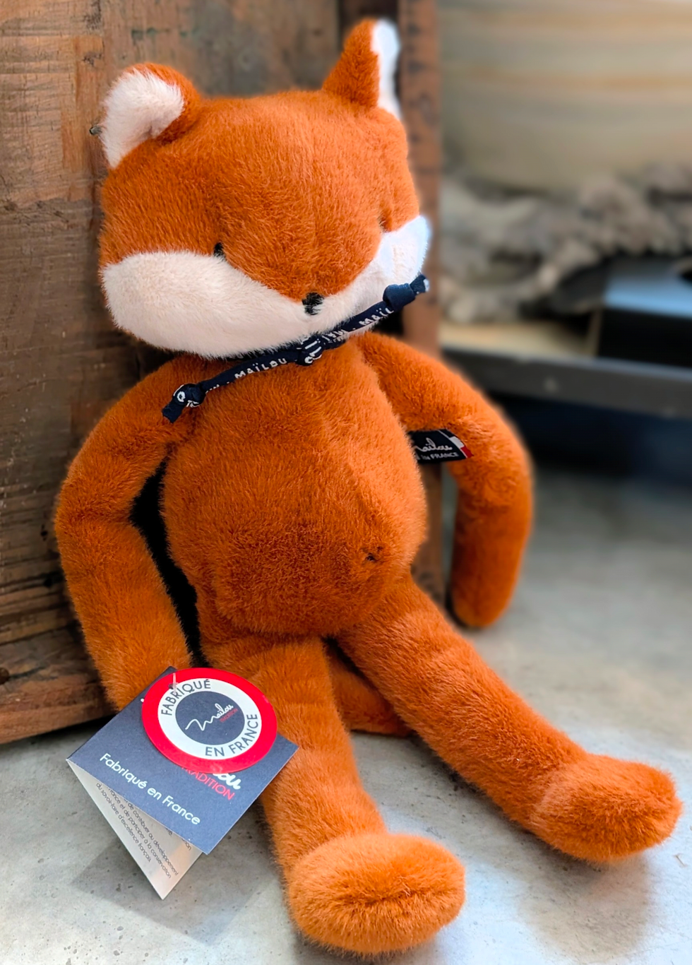 Miniature : Peluche Méloé Renard