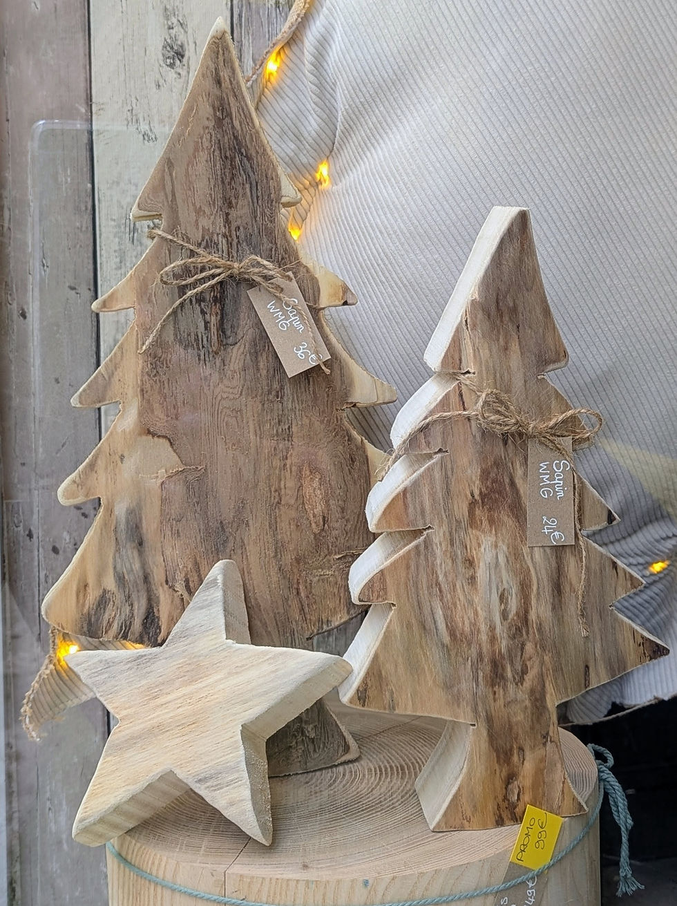 Miniature : Sapin Bois brut M 