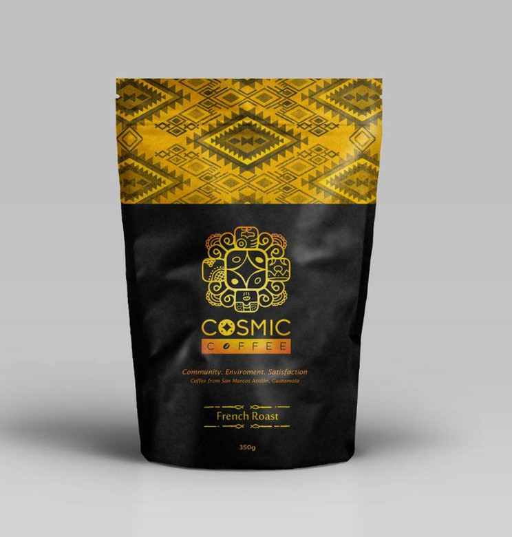 Cosmic Cacao, packaging, branding