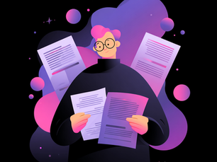 Illustration showing a product team overwhelmed by documentation and decisions during MVP product development, highlighting how too many inputs slow progress.