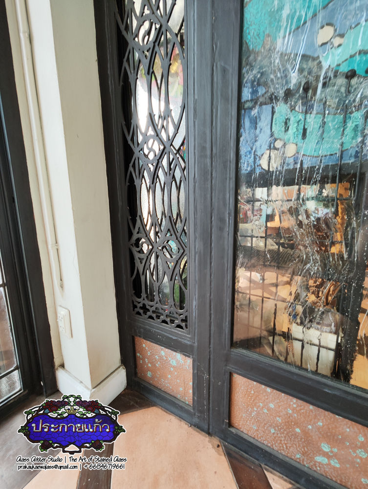 Imej kecil: "Edward" Iron Entry Door Set (Pre-order)