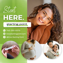 Graphic for pregnancy resource center, Knox Starting Point