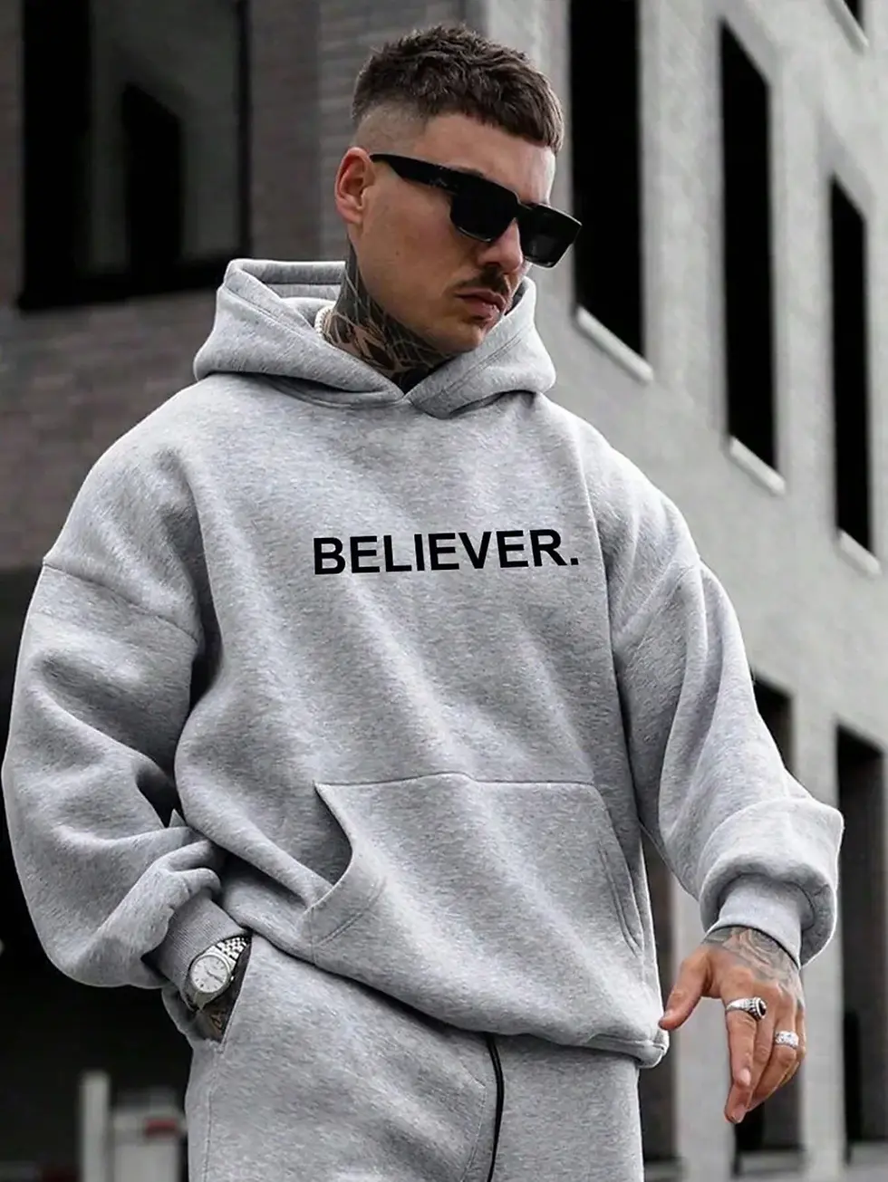 Thumbnail: 20256 Autumn Winter Hoodie Believer L