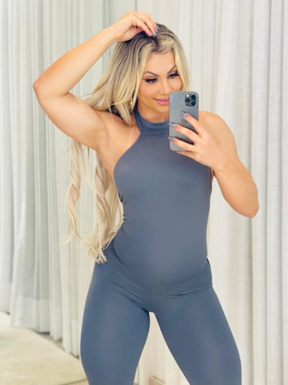 Miniatura: Macacão Érica - Cinza