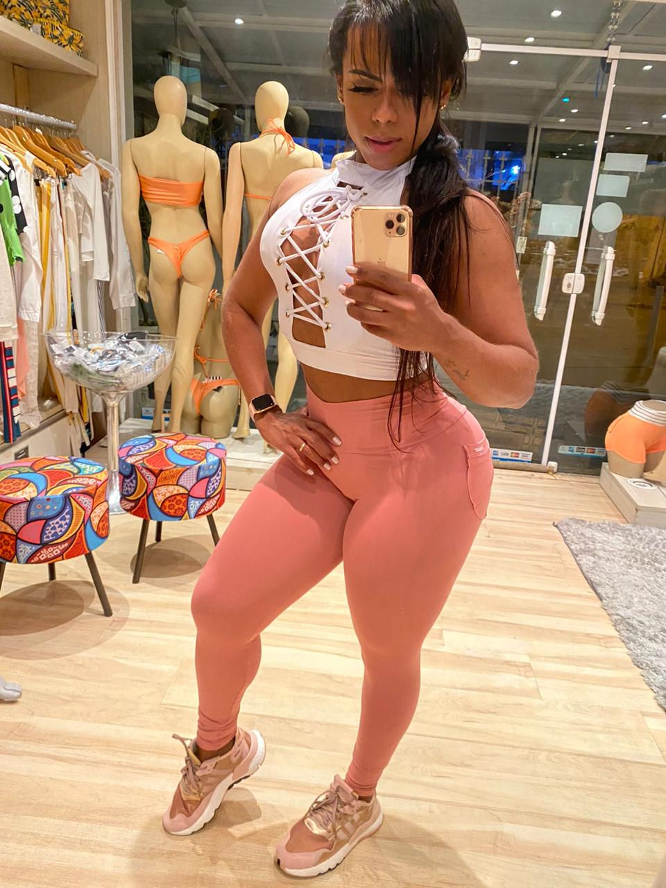 Miniatura: Cropped Kira - Branco