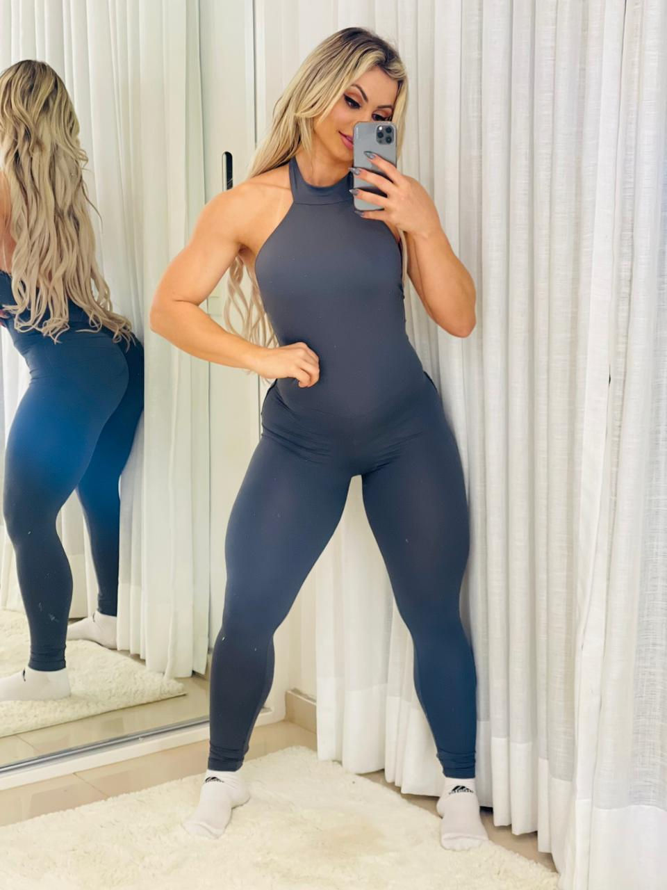 Miniatura: Macacão Érica - Cinza